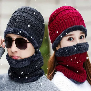 2019 jeseň a v zime vlna spp bib dvoch-dielny teplé zimné klobúk módne lyžiarske spp
