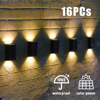 Inteligentné Solárne LED Vonkajšie Svetlo Nepremokavé Záhrada Dekoratívne Svetlo Balkón Garden Street Light Nepremokavé Vonkajšie Slnečné Svetlo
