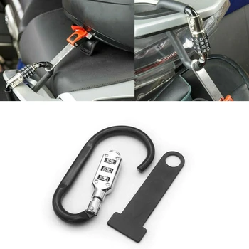 Motocyklové Prilby Zámok Proti Krádeži Otvoriť Tvár Prilba Zámok Zips + T-Bar pre Pretekárske Motorky Bike Prilba Zámok